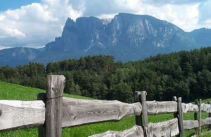 Lengstein am Ritten - Südtirol - Blick zum Schlern